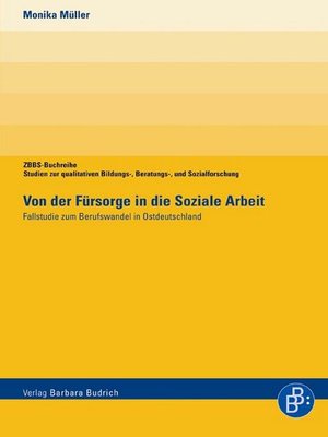 cover image of Von der Fürsorge in die Soziale Arbeit